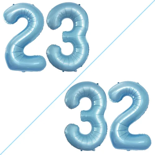 Miniatura 303 de Goer, conjunto de globos de papel aluminio para decoraciones de cumpleaños, globos de las letras de feliz cumpleaños y de números Oro