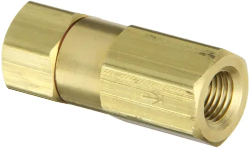 Control Devices -IC25-AB Válvula de retención de latón, tipo de paleta, 1/4 "NPT hembra
