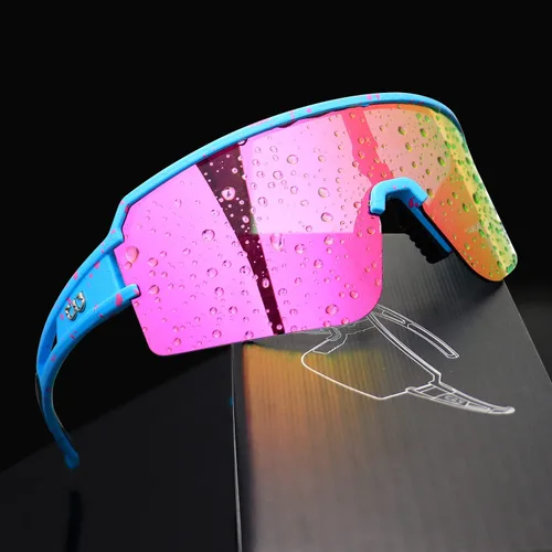 Miniatura 2 de FMY Gafas de sol polarizadas para ciclismo, lentes deportivos con protección UV400, para béisbol, correr, pescar, para hombres, mujeres y jóvenes