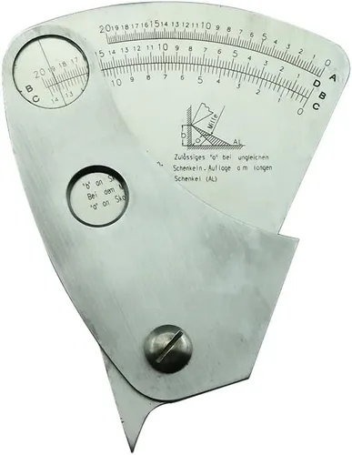 Miniatura 4 de WeldingCity Peine de película húmeda calibre hexagonal 25-3000um