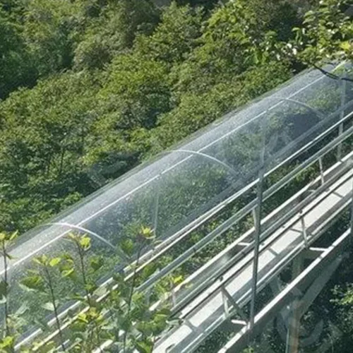 Miniatura 8 de Lámina de techo de policarbonato transparente, dosel de invernadero de plástico resistente a los rayos UV, paneles de aislamiento transparentes