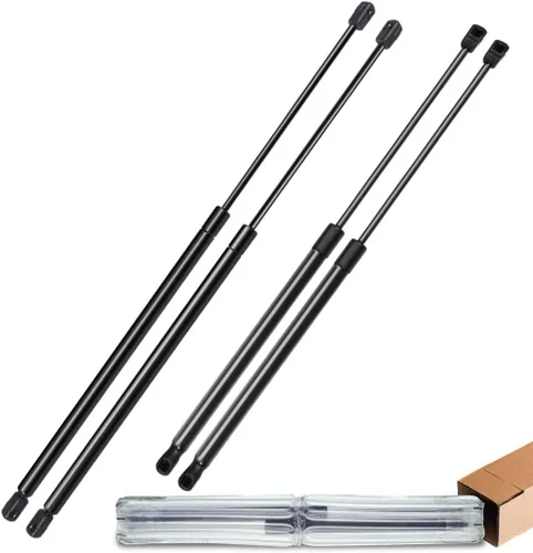 A-Premium El elevador de la escotilla trasera del capó y del portón trasero soporta amortiguadores compatibles con Porsche Cayenne 2011-2014 4-PC Set
