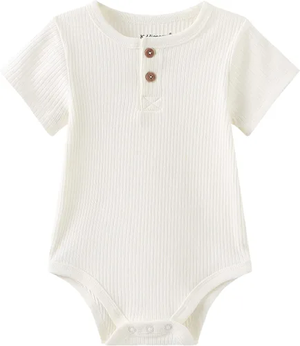 Miniatura 24 de Kiddiezoom Mameluco unisex de algodón de una pieza para bebé recién nacido, 5