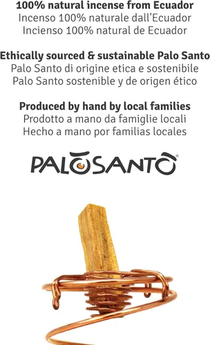 Miniatura 7 de PALOSANTO - Palitos de Palo Santo Pequeño 2.0 in 1.96in - 2.12 oz - Varillas de incienso de limpieza energética - Incienso natural para sublimar