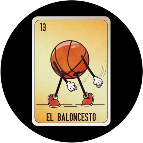 Miniatura 3 de El Baloncesto Mexican Slang Chicano Bingo Cards PopSockets Swappable PopGrip