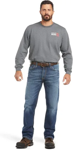 Miniatura 7 de ARIAT - Pantalones de mezclilla Fr M4 de tiro bajo y corte para botas para hombre