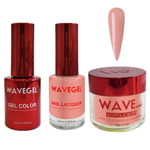 Miniatura 24 de WAVEGEL - Juego de gel de remojo, laca de uñas y polvo acrílico y polvo de inmersión a juego - Colección Queen - #015 Noble Men