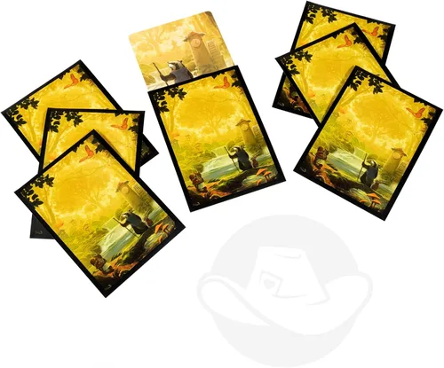 Miniatura 3 de Everdell - Juego de fundas para cartas coleccionables personalizadas para juego base y expansiones, incluye tamaños estándar y mini, perfecto