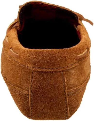 Miniatura 4 de Minnetonka Pantuflas de forro polar de doble fondo para hombre