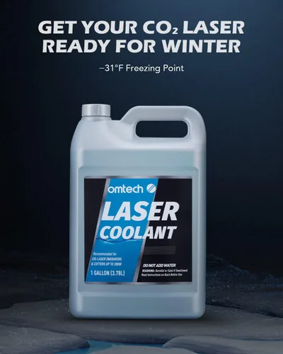 Miniatura 4 de OMTech Refrigerante de CO2 para Láser, Líquido Refrigerante No Conductivo, Fluido de Transferencia de Calor para Grabador Láser, Enfriador de Agua