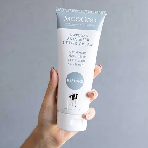Miniatura 6 de MooGoo Skin Milk Udder Cream - Hidratante ligero para pieles sensibles, secas e irritadas, cara y cuerpo, todas las edades, incluidos bebés, 7 onzas