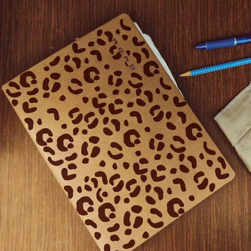Miniatura 8 de Plantilla de pantalla de seda de leopardo, plantilla de malla reutilizable con patrón de leopardo, plantilla de seda para decoración del hogar