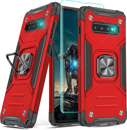 Miniatura 58 de YmhxcY Funda para Galaxy Note 8, funda para Galaxy Note 8 con protector de pantalla curvado 3D, fundas de grado armadura con soporte giratorio