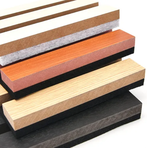 Miniatura 7 de Art3d Paneles acústicos de listones de madera para decoración elegante y reducción de ruido, panel texturizado 3D para techo y pared, paquete