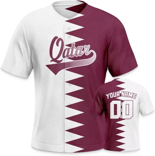 Miniatura 19 de Custom 2026 World Baseball Jersey Sports Shirt for Fans Men Youth Women Gifts Personalize Your Name Number S-6XL España