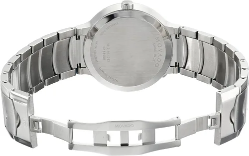 Miniatura 5 de Seiko Modelo SNE429, Reloj casual de acero inoxidable, color plata.