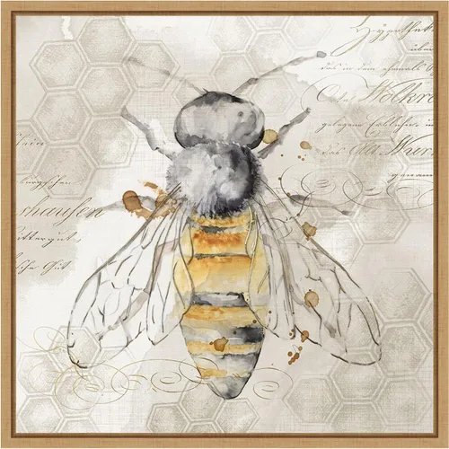 Miniatura 19 de Amanti Art Lienzo enmarcado para pared, 16 x 16 pulgadas, abeja reina II por Eva Watts, lienzo enmarcado para pared, obras de arte de animales