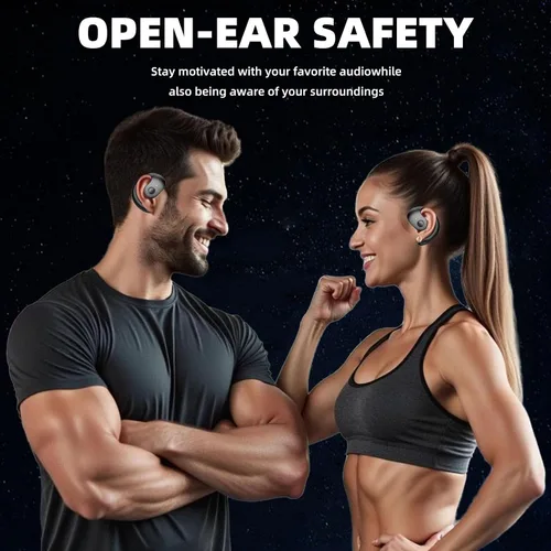 Miniatura 5 de Auriculares inalámbricos abiertos Ows Bluetooth auriculares fuera de oído inalámbrico auriculares colgantes IPX5 Auriculares impermeables