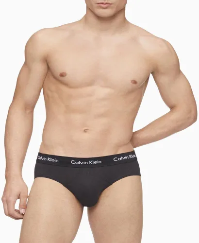 Miniatura 2 de Calvin Klein Paquete de 3 calzoncillos elásticos de algodón para hombre