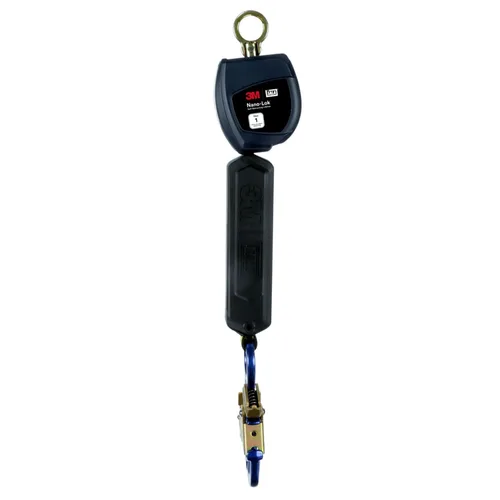 Miniatura 2 de 3M™ DBI-SALA® Nano-Lok™ Personal Auto Retractor Lifeline, gancho de presión de aluminio Web, 3100517, 6 pies, Clase 1, ANSI