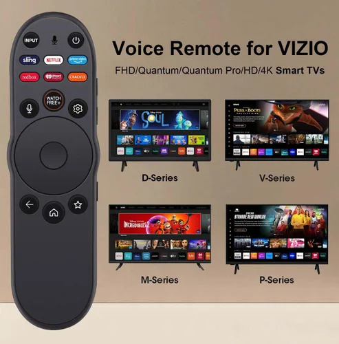 Miniatura 2 de para reemplazo de Smart TV Vizio, para control remoto VIZIO 2019-2024 para Smart TV con control de voz.
