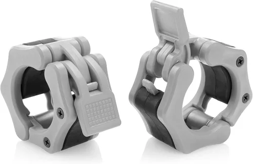 Miniatura 17 de Abrazaderas/Collares de Barra Olímpica de Liberación Rápida Par de Clips de Peso para Barra de 2 Pulgadas AZUL