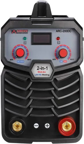 Miniatura 3 de Amico ARC-200DC, soldador TIG de arco de palo profesional de 200 amperios, uso E6010 E6011 E6013 E7014 E7018, etc. 80% ciclo de trabajo