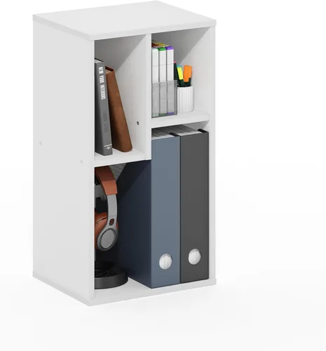 Miniatura 12 de Furinno Jaya Enhanced Home Estantería ajustable de 3 niveles, pino ámbar