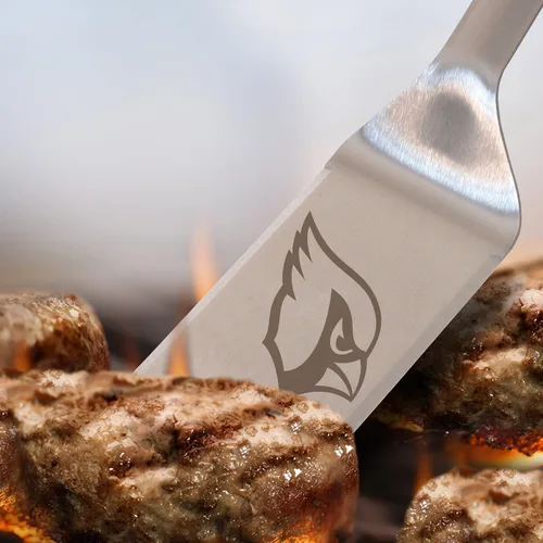 Miniatura 3 de YouTheFan NFL - Espátula para barbacoa de acero inoxidable con abrebotellas