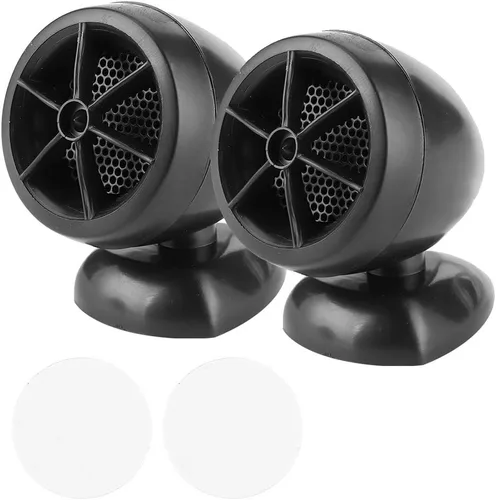 Acouto Bocinas musicales de audio para automóvil, altavoces de automóvil de 1200 W, 12 V, tweeter mini bocina de música, altavoz de audio para