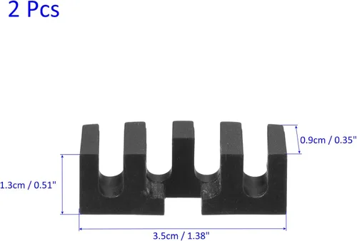 Miniatura 3 de M METERXITY Badminton Stringing Racquet Load Spreader Badminton Pressure Reducer String Protector Threading Machine Adapter for Repair Fixing