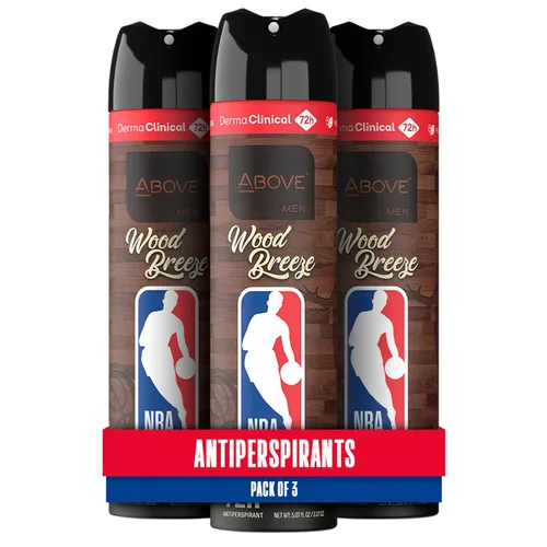 Miniatura 9 de Above NBA - Desodorante antitranspirante en aerosol para hombres CHAMPION EDITION Protección contra el sudor y el olor 72H Desodorante