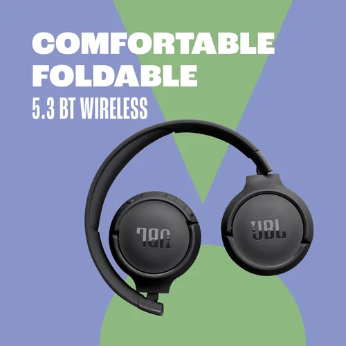 Miniatura 6 de JBL Tune 520BT - Auriculares inalámbricos supraaurales, hasta 57H de duración de batería y carga rápida, diseño ligero, cómodo y plegable, llamadas