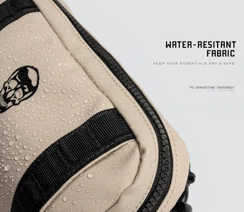 Miniatura 7 de Gymreapers Bolsos cruzados pequeños de viaje para hombres y mujeres con bolsillo oculto, riñonera cruzada impermeable para hombres con cinturón
