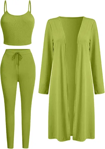 Miniatura 4 de OCEANLUX Conjunto de dos piezas de dos piezas para mujer, conjunto de pantalones deportivos de manga larga 2023