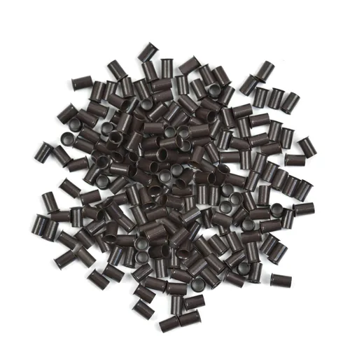 Miniatura 8 de 1000 piezas de microanillos de 0.134 in, cuentas de enlaces de microanillos sin silicona, tubos de cobre para extensiones de cabello