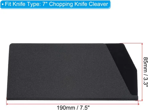 Miniatura 2 de PATIKIL Fundas de plástico ABS para cuchillo de cortar de 7 pulgadas, protector de filo de cuchillos, funda universal para cuchillos para cocina