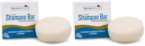 Miniatura 5 de Dermaharmony Barra de champú con ácido salicílico al 5% de azufre y 2% para la caspa (4 oz)