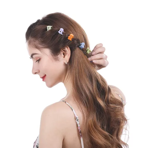 Miniatura 5 de Funtopia - Mini pinzas para el cabello para niñas y mujeres, 72 pinzas pequeñas para el cabello, pinzas antideslizantes de plástico