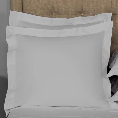 Miniatura 22 de Crown Collection Juego de 2 fundas de almohada estándar de 20 x 26 pulgadas, hipoalergénicas de 600 hilos, 100% algodón egipcio, fundas de almohada