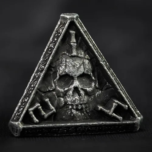 Miniatura 8 de DND - Juego de dados de metal D&D poliédricos con caja de regalo, caja de metal, juego de dados DND, dados poliédricos para Calabozos y Dragones