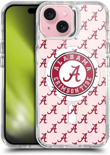 Miniatura 311 de Head Case Designs Funda de gel suave con licencia oficial de la Universidad de Alabama UA Collage compatible con Apple iPhone 13 Pro Max