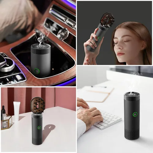 Miniatura 7 de Quemador de incienso electrónico eléctrico difusor de aroma fragancia árabe Bakhoor árabe incienso incensario para exteriores, hogar, escritorio