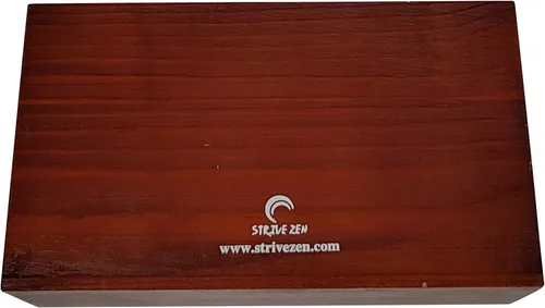 Miniatura 7 de STRIVE ZEN Calendario de escritorio de madera perpetua, elegancia atemporal para planificación diaria, semanal y mensual, madera de pino maciza