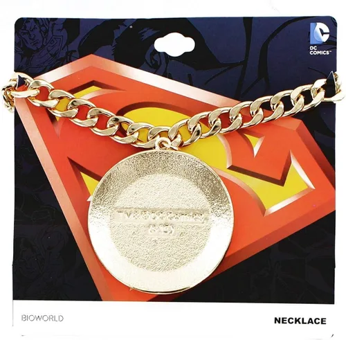 Miniatura 2 de DC Comics Superman Logo Collar con colgante, Metal