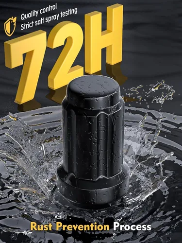 Miniatura 4 de MIKKUPPA Tuercas de llanta M12x1.5 – Repuesto para Chevy Impala 1994-2013, Honda Accord/CRV/Civic 1998-2022, rueda de repuesto Honda Pilot 2003-2008