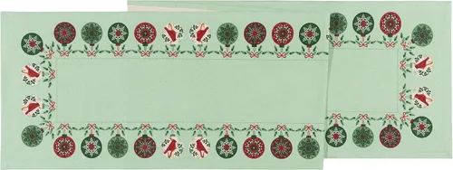 Miniatura 7 de Now Designs Camino de mesa navideño Amaryllis - Decoración festiva