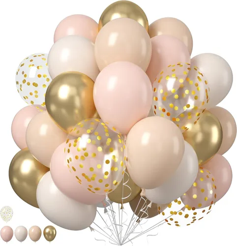 Miniatura 21 de Globo Rojo Blanco Azul, 50 unidades de 12 pulgadas, globos de látex azul marino, rojo rubí oscuro, confeti dorado metálico para baby shower