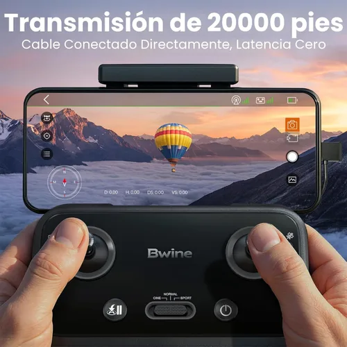 Miniatura 3 de Bwine F7MINI - Drones con cámara para adultos con video 4K y foto 8K, cardán EIS de 3 ejes, 96 minutos, 249 g exento de FAA, transmisión de más de 6