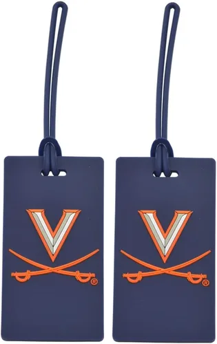 Miniatura 6 de Paquete de 2 etiquetas de PVC para equipaje de Alabama Crimson Tide